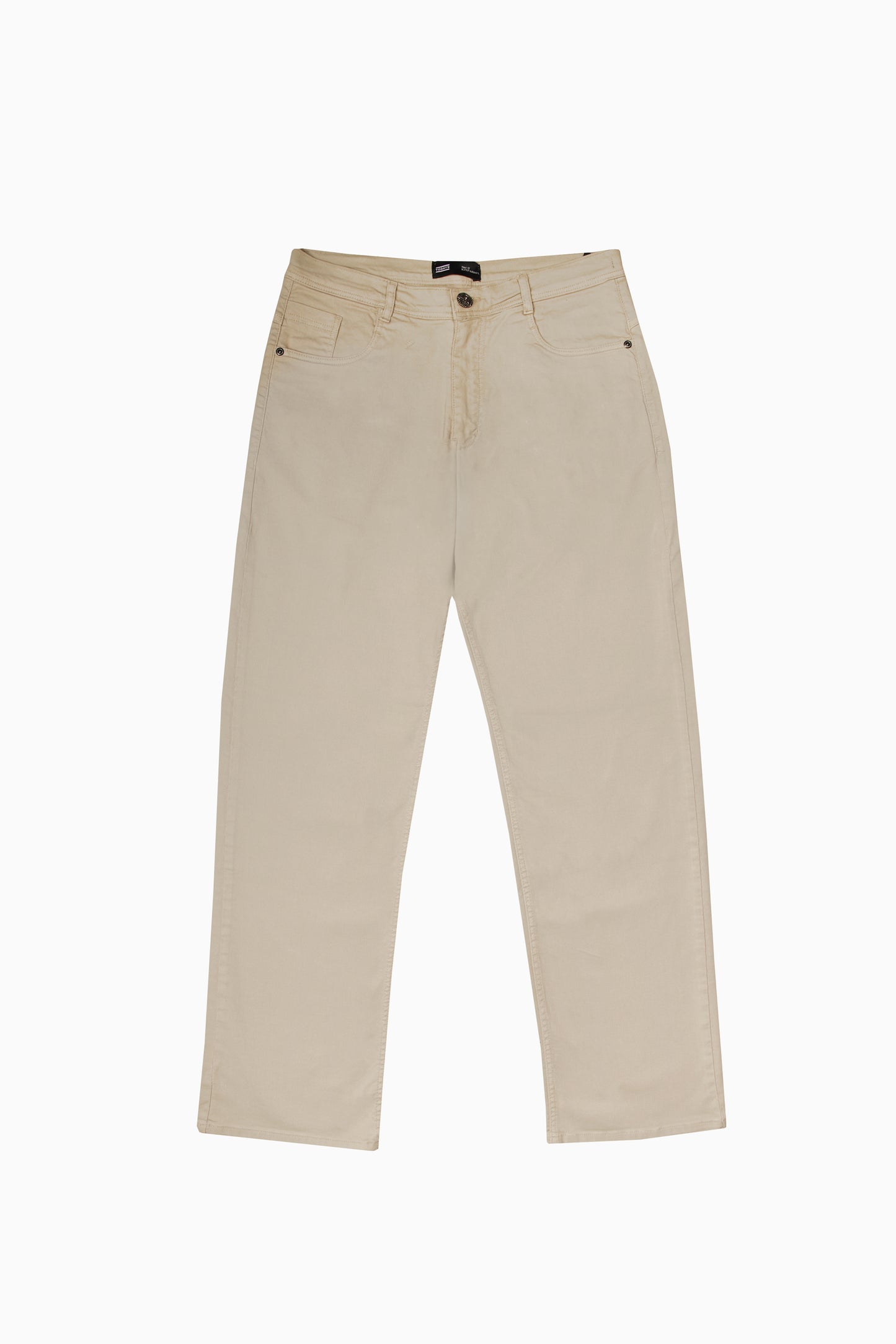 Tan Cotton Denim